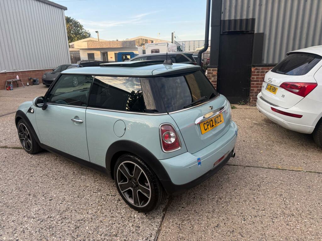 Mini Hatch One Blue #4