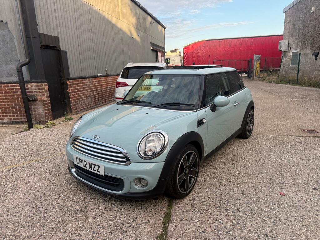 Mini Hatch One Blue #3