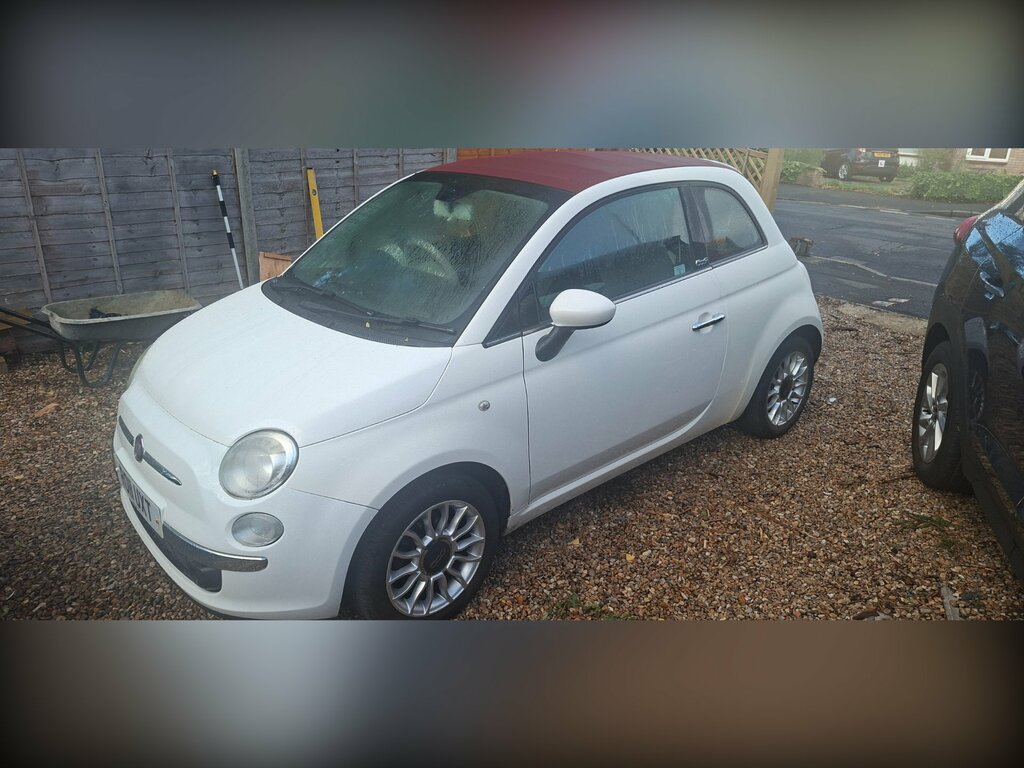 Fiat 500C Pop White #10