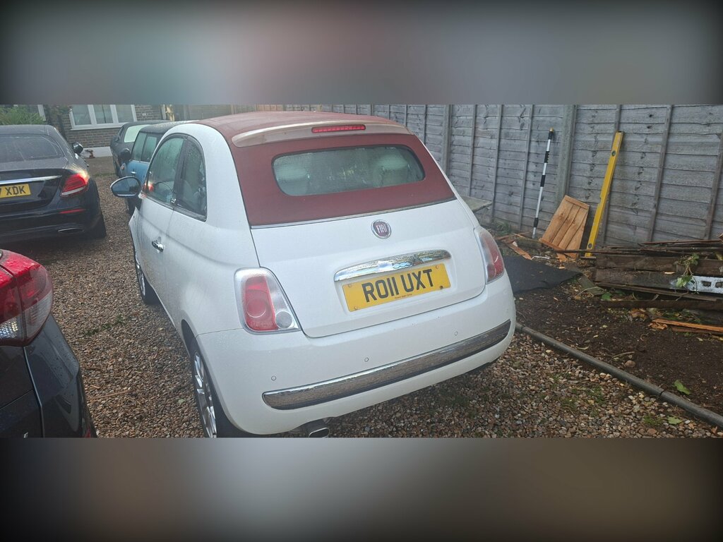 Fiat 500C Pop White #9