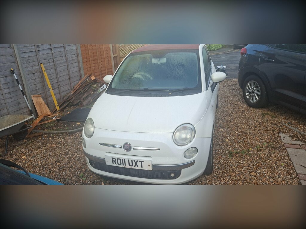 Fiat 500C Pop White #11