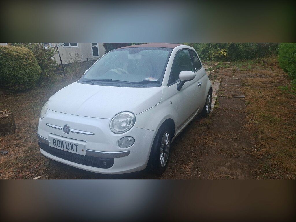 Fiat 500C 1.2 Lounge Convertible Euro 5 6 White #3