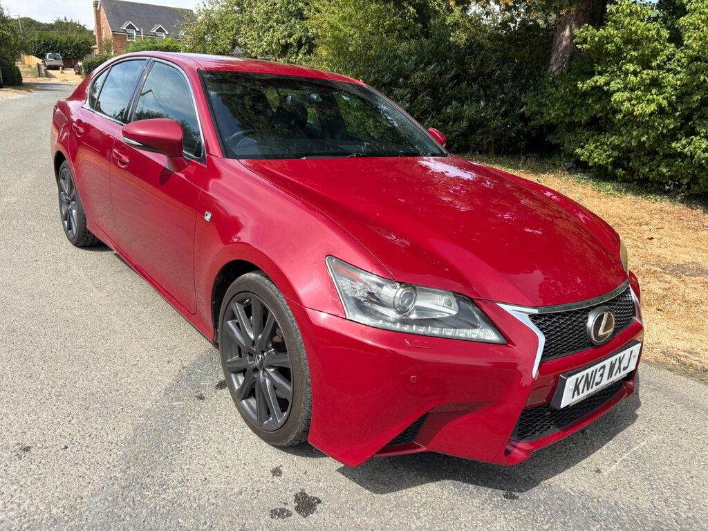 Lexus GS 2.5 250 V6 F Sport Euro 5 Red #2