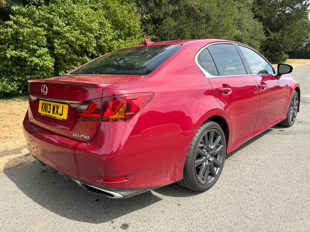 Lexus GS 2.5 250 V6 F Sport Euro 5 Red #6