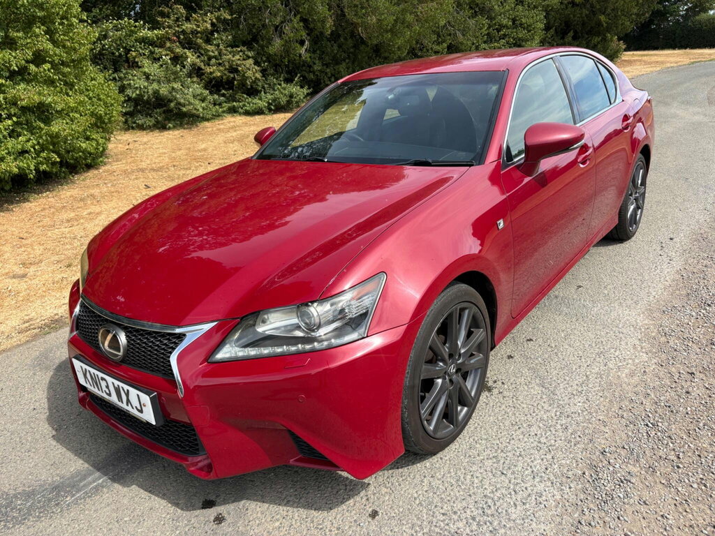 Lexus GS 2.5 250 V6 F Sport Euro 5 Red