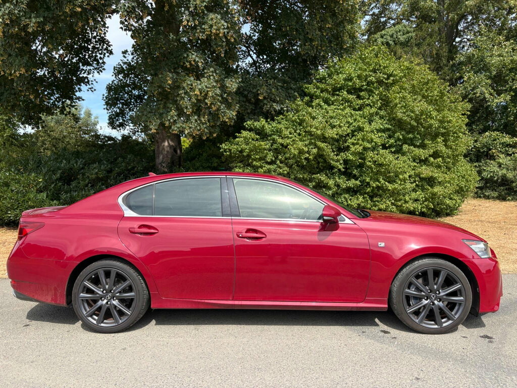 Lexus GS 2.5 250 V6 F Sport Euro 5 Red #3