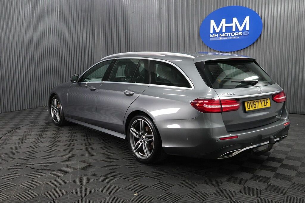 Mercedes-Benz E Class E220d Amg Line Estate OV67YZF Grey #4