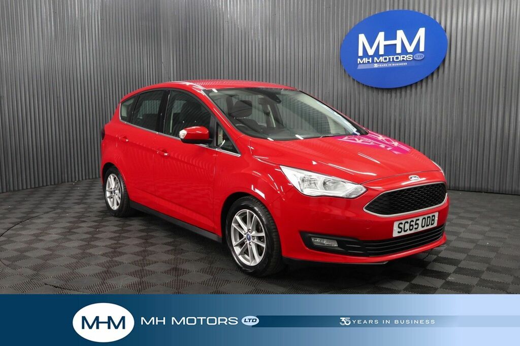 Ford C-Max Ti-vct Zetec Mpv Red