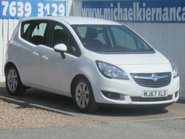Vauxhall Meriva 1.4I Life Mpv Euro 6 100 Ps White