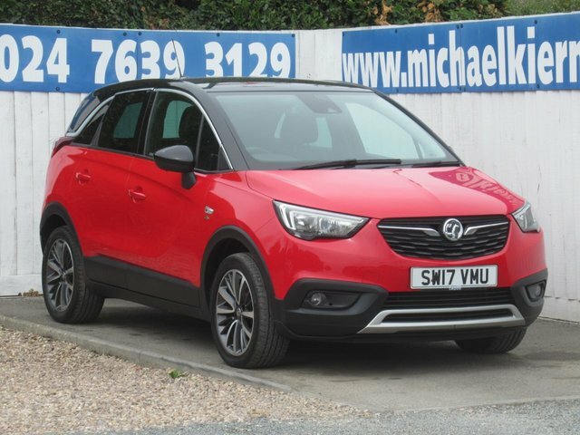 Vauxhall Crossland X 1.6 Turbo D Elite Suv Euro 6 S Red