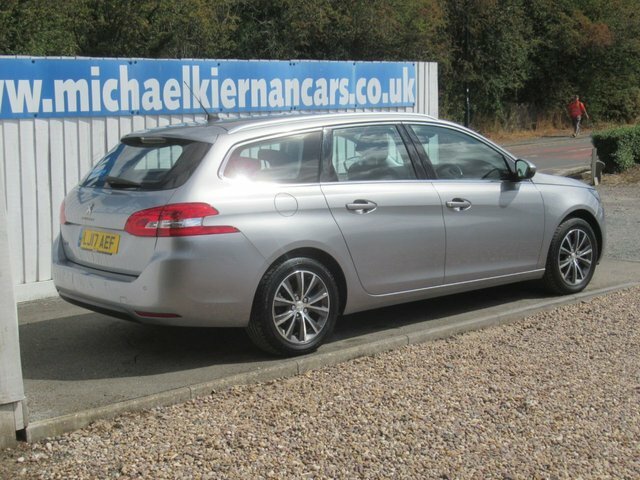 Peugeot 308 SW 1.6 Bluehdi Allure Estate Euro 6 Grey #3