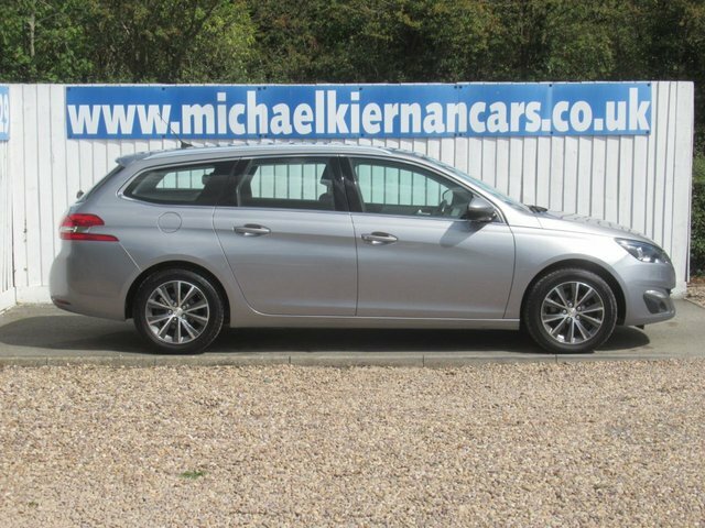 Peugeot 308 SW 1.6 Bluehdi Allure Estate Euro 6 Grey #2