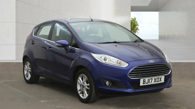 Ford Fiesta 1.25 Zetec Hatchback Euro 6 82 Blue