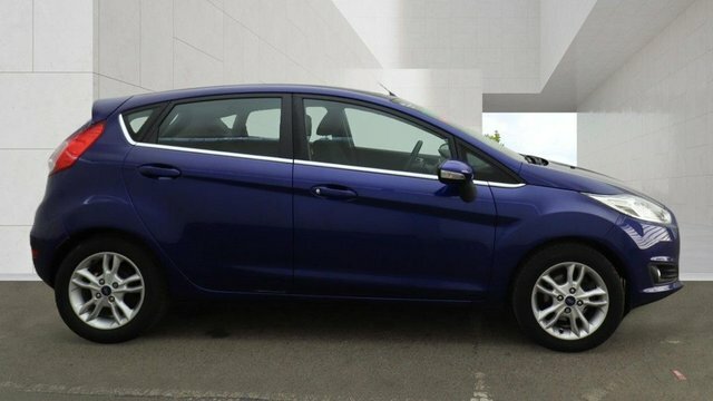Ford Fiesta 1.25 Zetec Hatchback Euro 6 82 BJ17XOX Blue #5