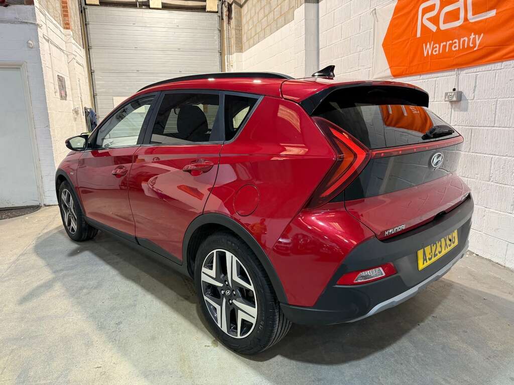 Hyundai Bayon 1.0 Tgdi 48V Mhev Premium Dct Red #3