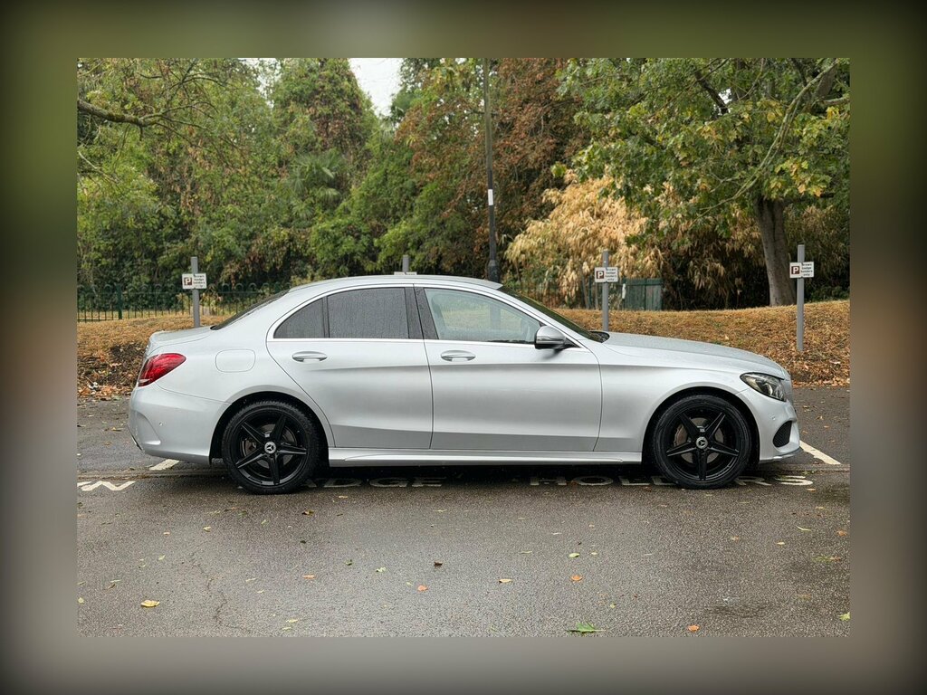 Mercedes-Benz C Class 2.1 C220d Amg Line G-tronic Euro 6 Ss Silver