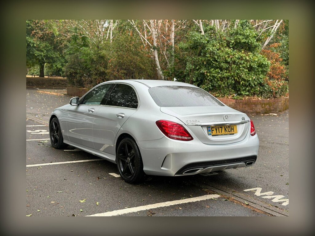 Mercedes-Benz C Class 2.1 C220d Amg Line G-tronic Euro 6 Ss Silver #4