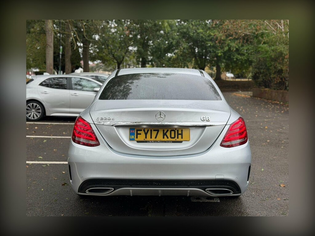 Mercedes-Benz C Class 2.1 C220d Amg Line G-tronic Euro 6 Ss Silver #3