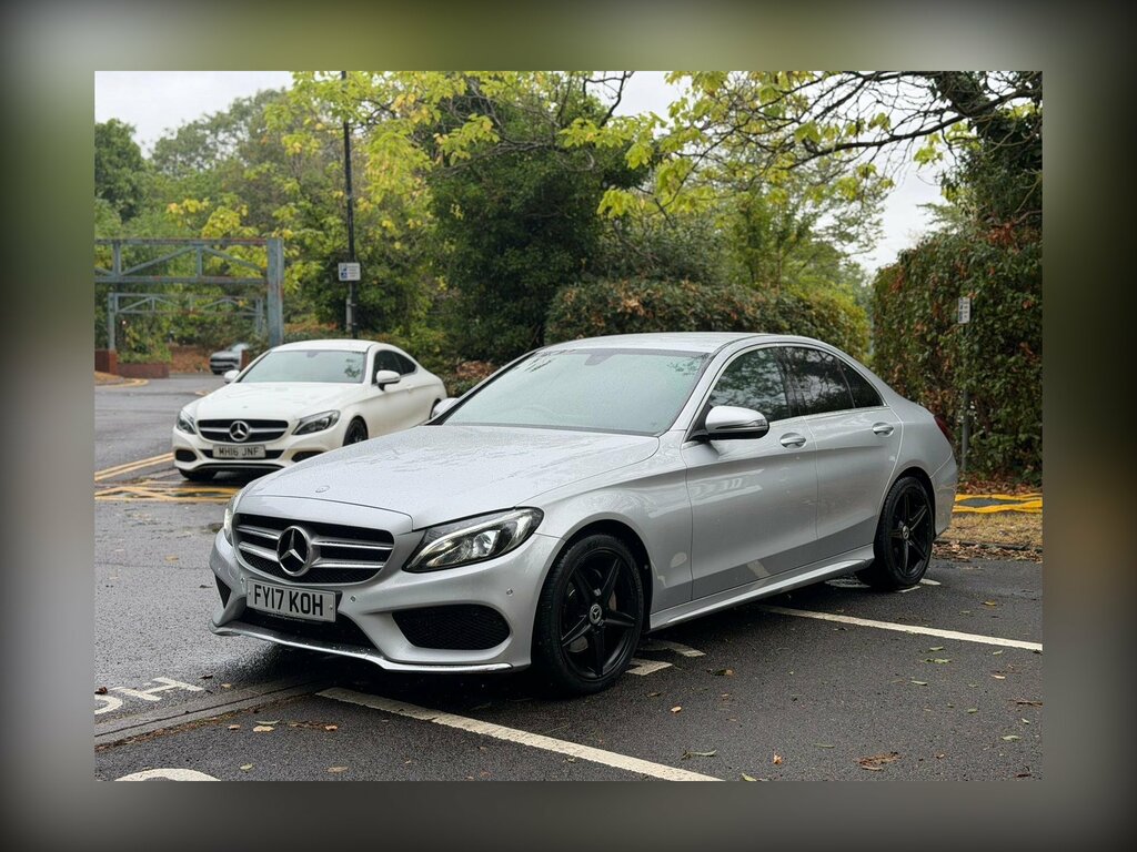 Mercedes-Benz C Class 2.1 C220d Amg Line G-tronic Euro 6 Ss Silver #5