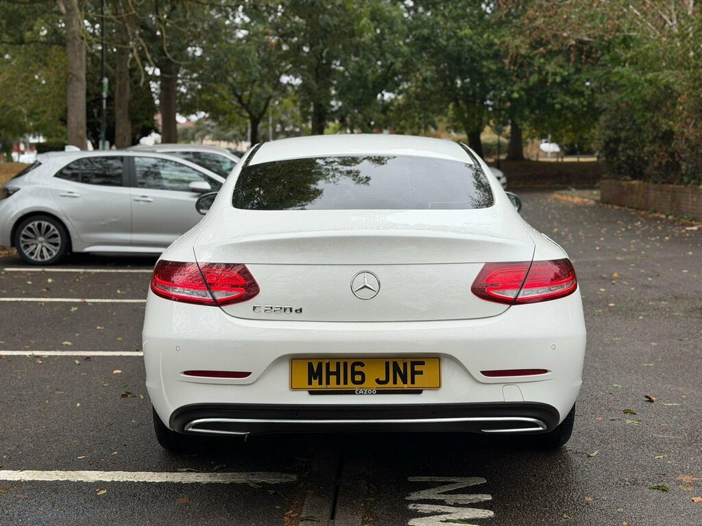 Mercedes-Benz C Class 2.1 C220d Sport G-tronic Euro 6 Ss White #4