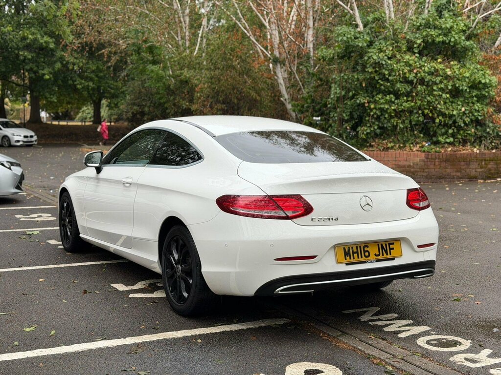 Mercedes-Benz C Class 2.1 C220d Sport G-tronic Euro 6 Ss White #5