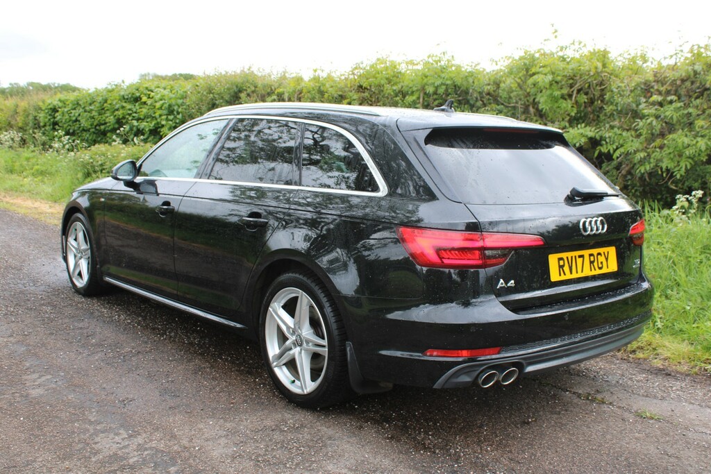 Audi A4 Avant 3.0 Tdi V6 S Line RV17RGY Black #3
