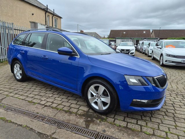 Skoda Octavia Tdi Se Technology Estate Blue