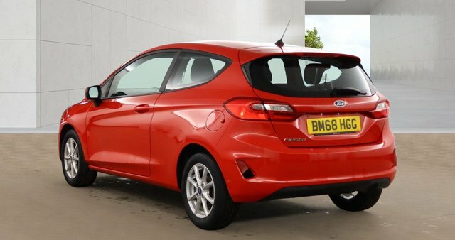 Ford Fiesta Ti-vct Zetec Hatchback BM68HGG Red #3
