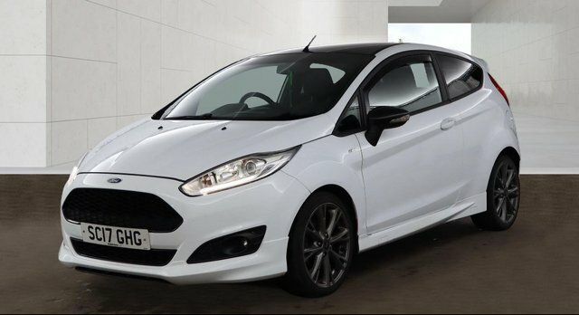 Ford Fiesta Tdci St-line Hatchback SC17GHG White #2