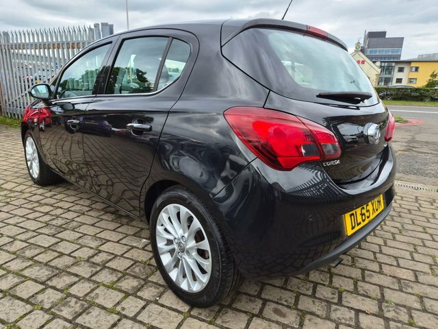 Vauxhall Corsa Turbo Ecoflex Se Hatchback DL65XUM Black #4