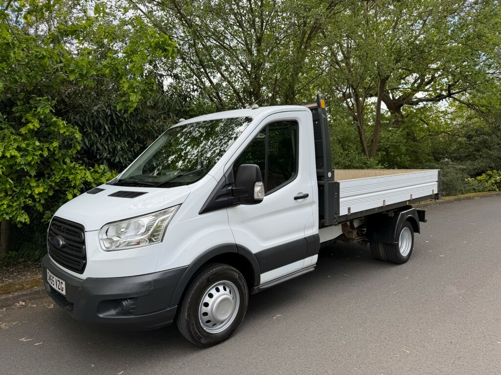 Ford Transit Custom 350 Single Cab 1 Stop Tipper 2.2 Chain SM65VZG White #2