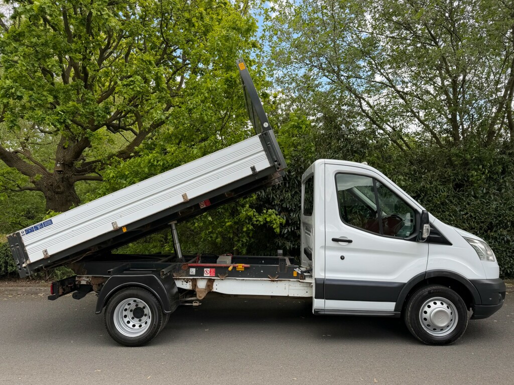 Ford Transit Custom 350 Single Cab 1 Stop Tipper 2.2 Chain SM65VZG White #5