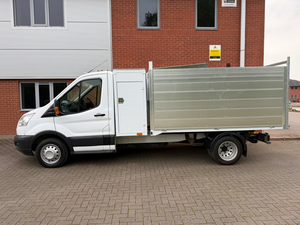 Ford Transit Custom Toolbox Arb Arborist Tree Surgeon Tipper 2.2 1 Cou YT65VYY White #2