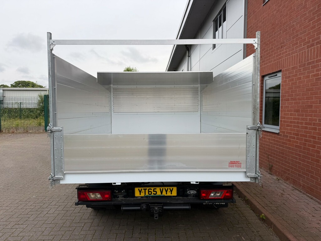 Ford Transit Custom Toolbox Arb Arborist Tree Surgeon Tipper 2.2 1 Cou YT65VYY White #4
