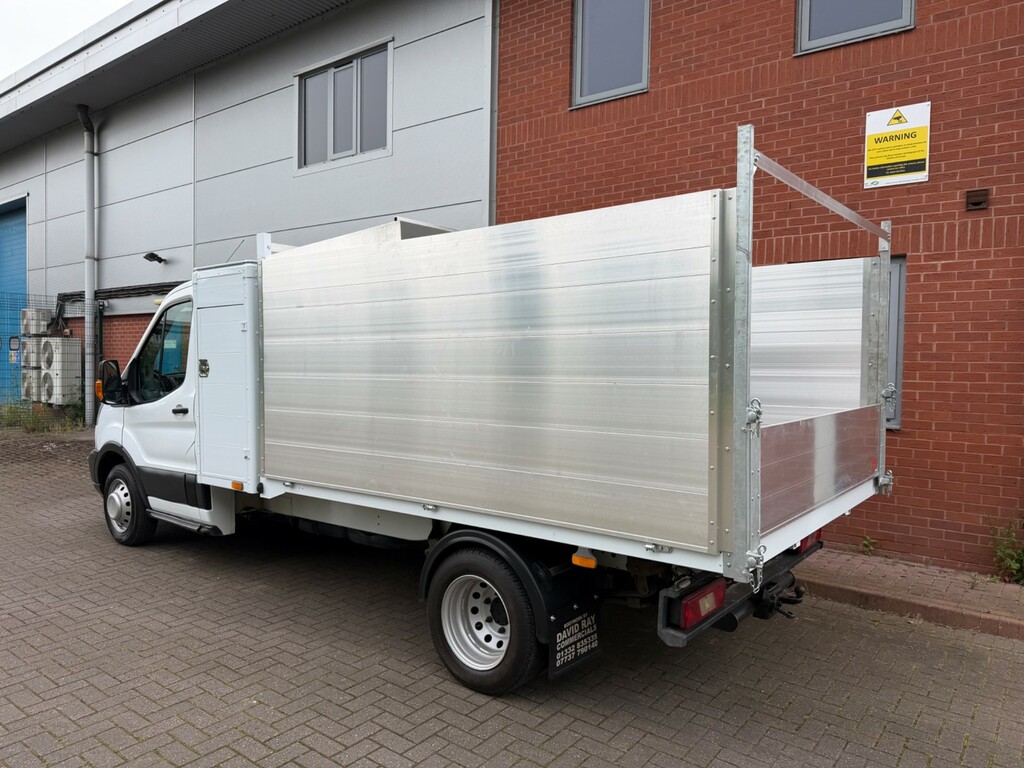 Ford Transit Custom Toolbox Arb Arborist Tree Surgeon Tipper 2.2 1 Cou YT65VYY White #3