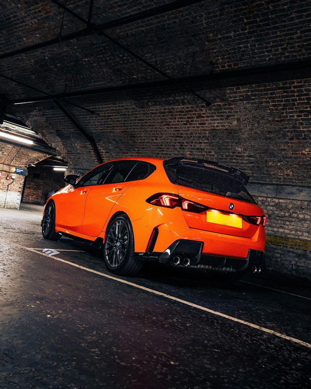BMW 1 Series Hatchback Orange #2