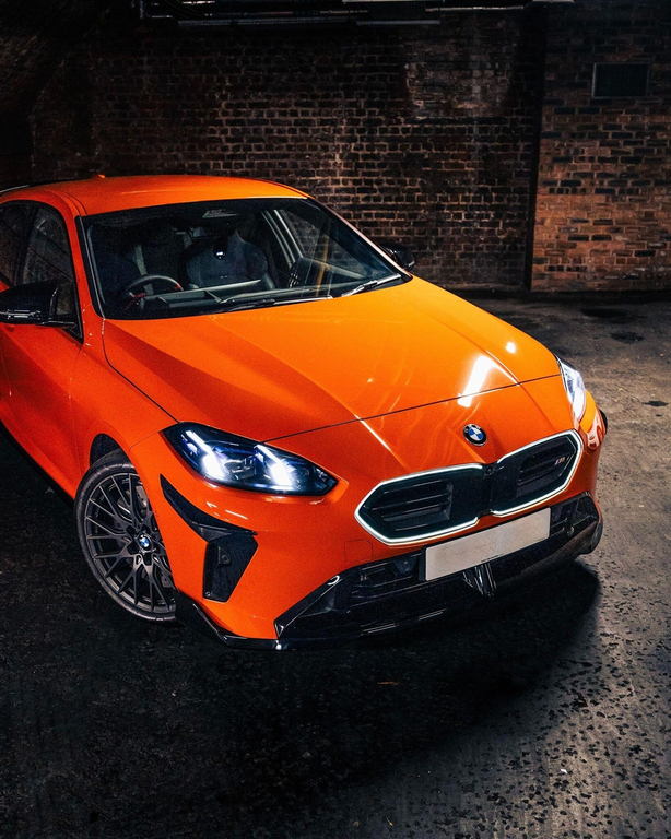 BMW 1 Series Hatchback Orange