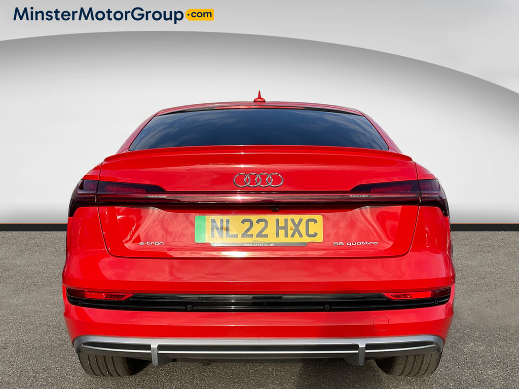 Audi E-Tron S S Line 55 Quattro Red #3