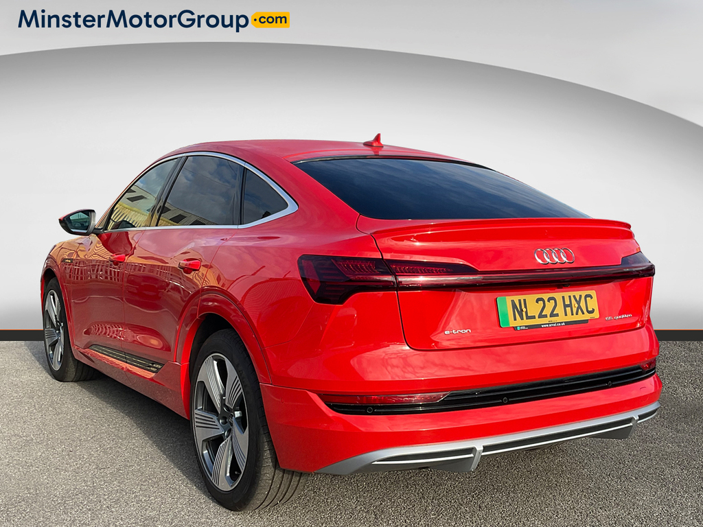 Audi E-Tron S S Line 55 Quattro Red #4