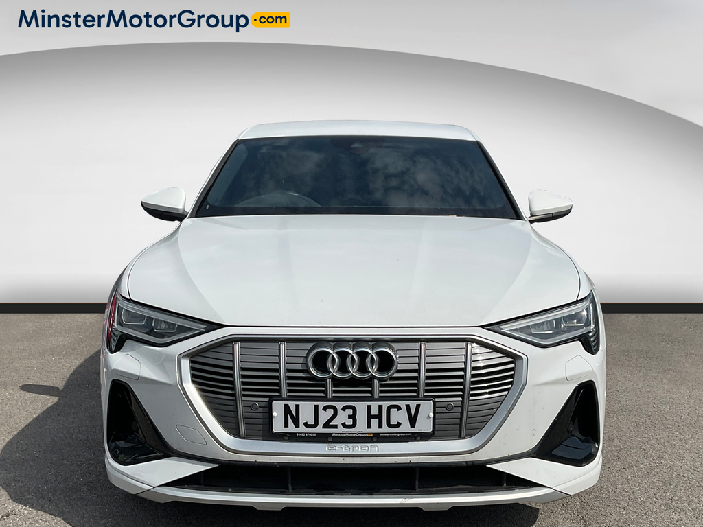 Audi E-Tron S S Line 55 Quattro White #5