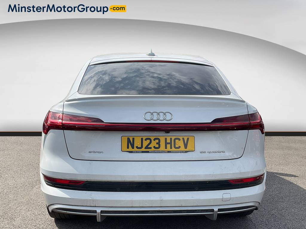 Audi E-Tron S S Line 55 Quattro White #3
