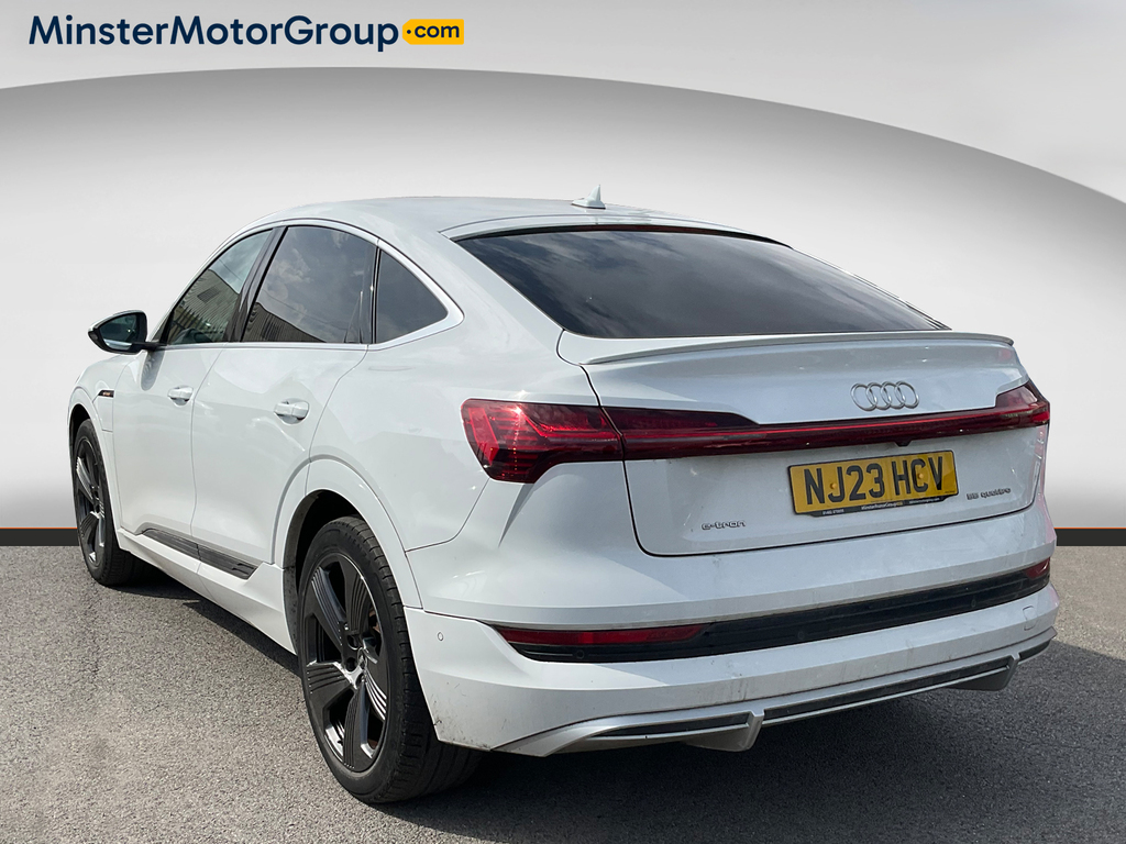 Audi E-Tron S S Line 55 Quattro White #4