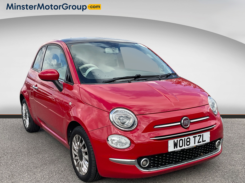 Fiat 500 Lounge Red