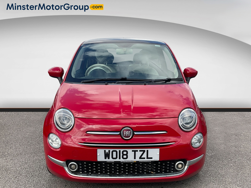 Fiat 500 Lounge Red #5
