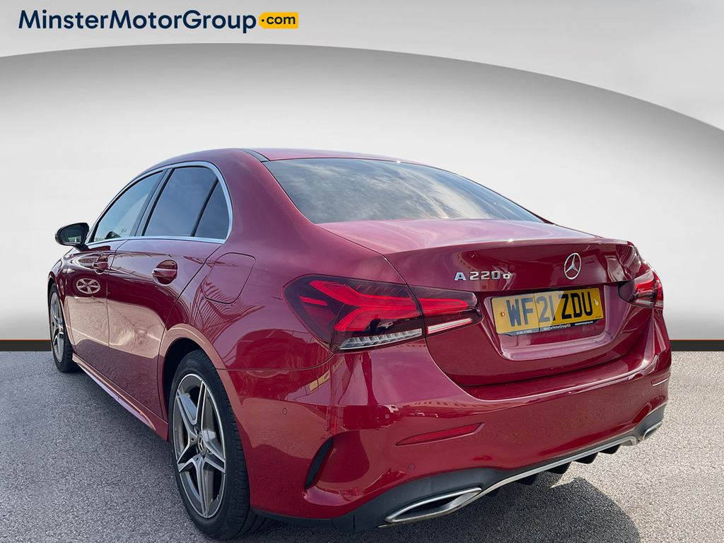 Mercedes-Benz A Class A 220 D Amg Line Executive A WF21ZDU Red #4