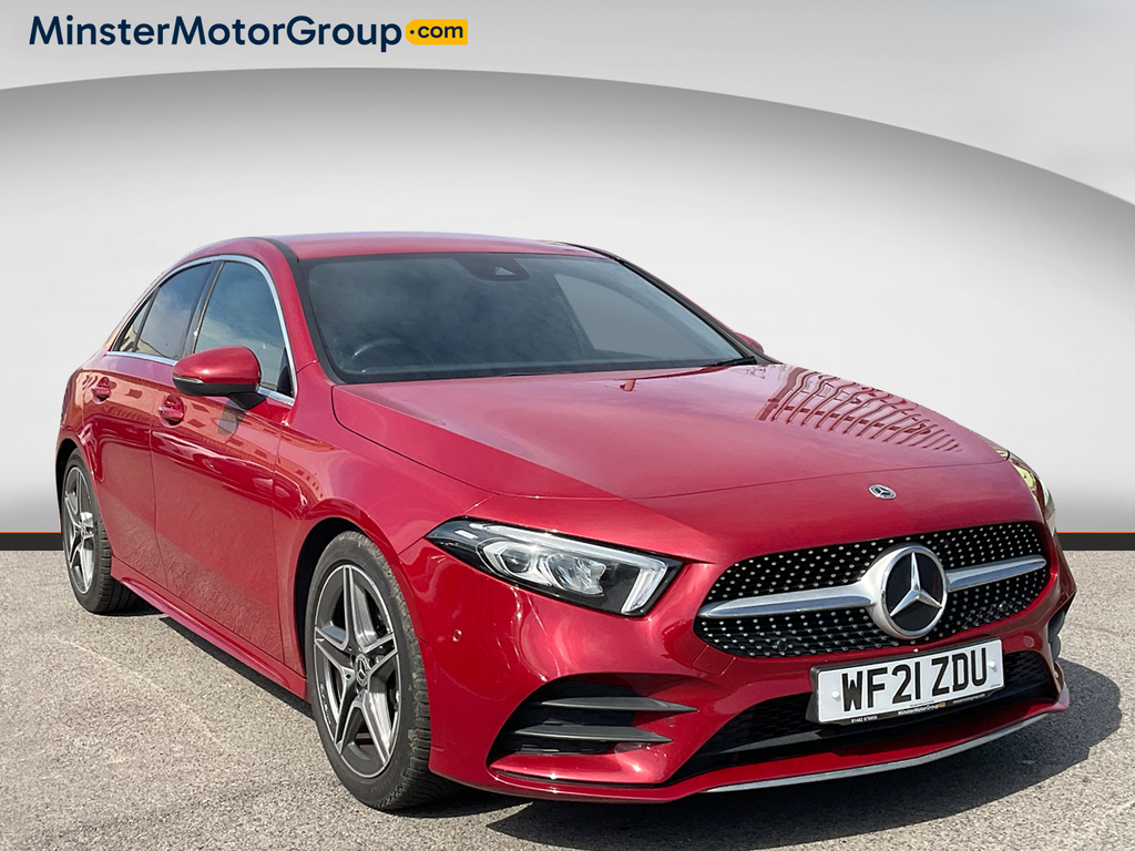 Mercedes-Benz A Class A 220 D Amg Line Executive A WF21ZDU Red