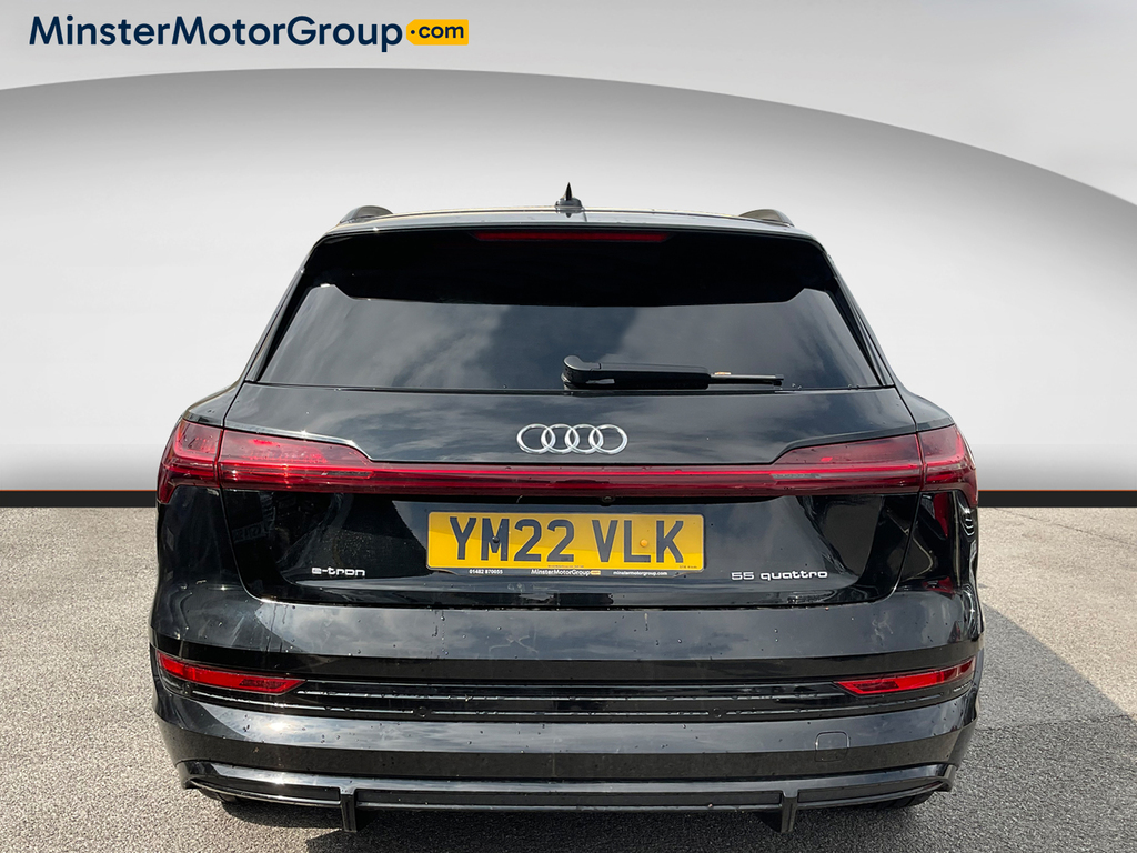 Audi E-tron Black Edition 55 Quat YM22VLK Black #3