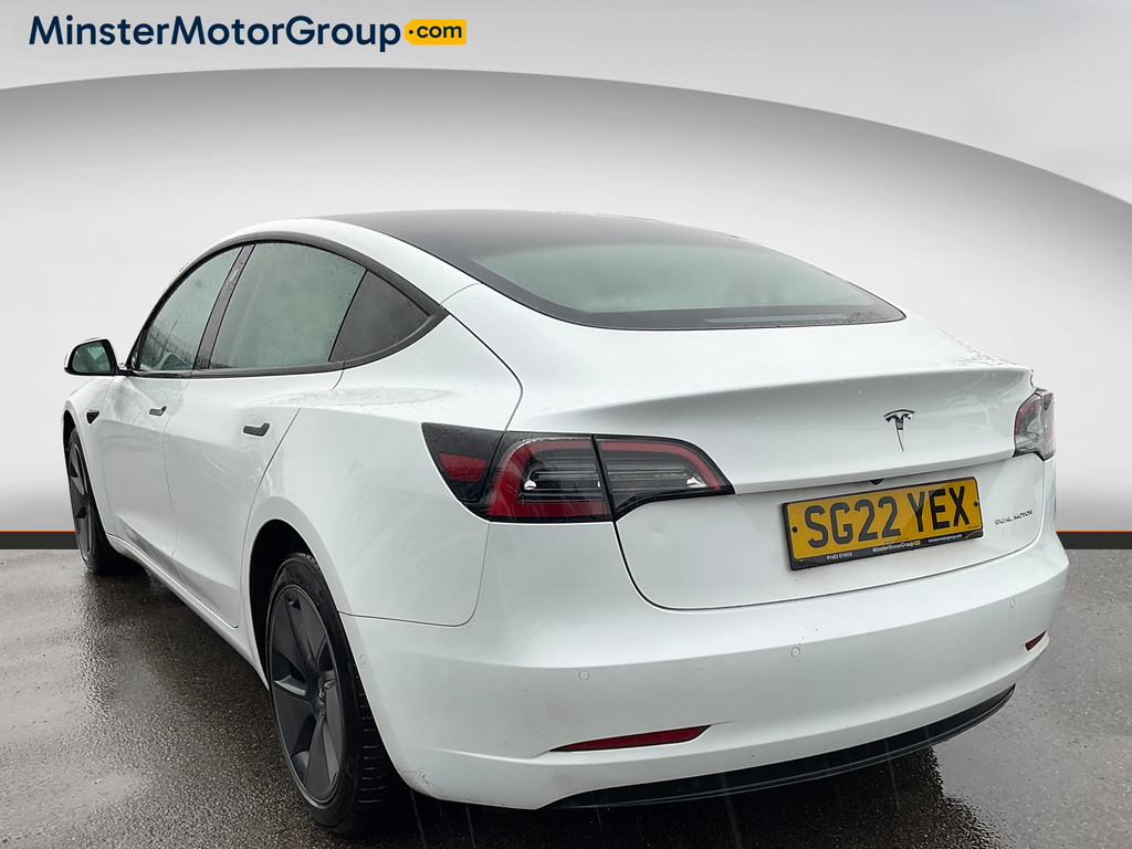 Tesla Model 3 Long Range Awd SG22YEX White #4