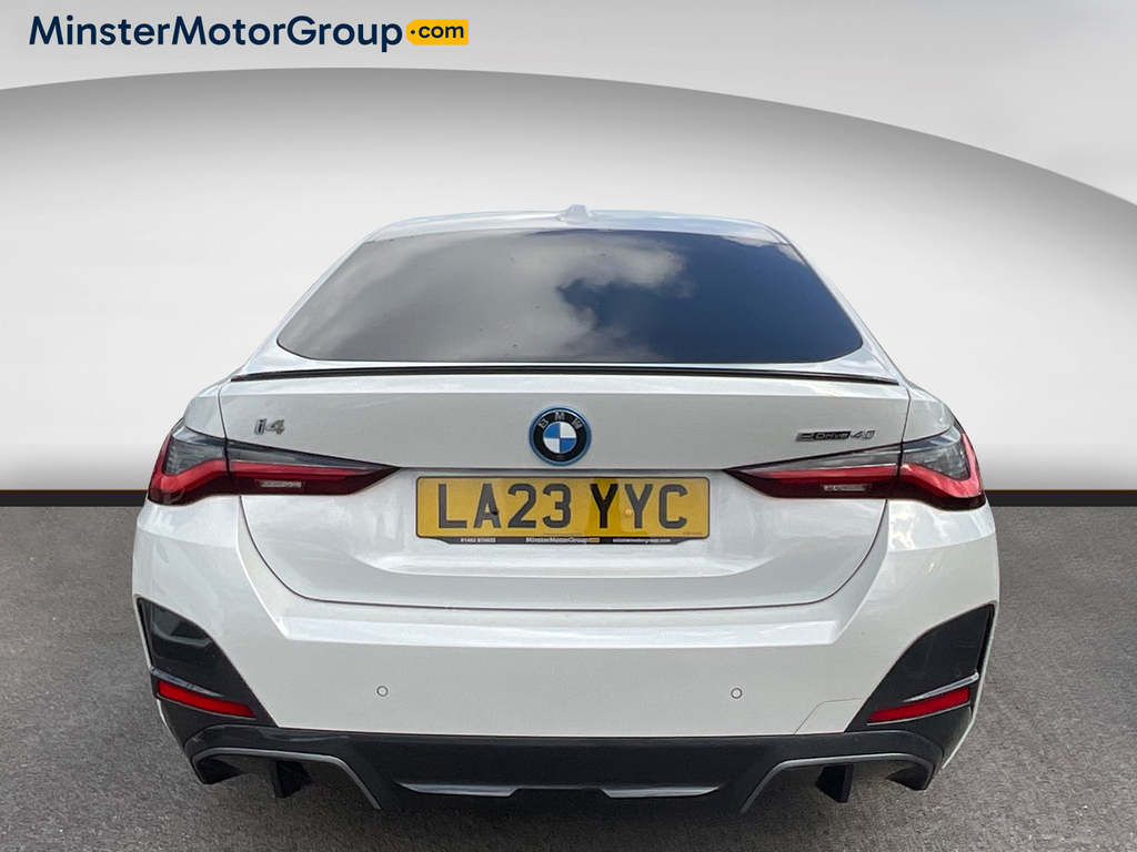 BMW i4 Edrive40 M Sport LA23YYC White #3