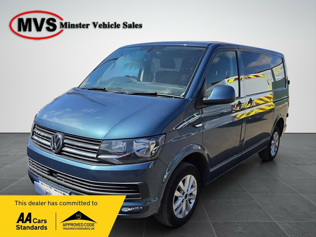 Volkswagen Transporter 2.0-Tdi-t28-bluemotion-tech-highline Green